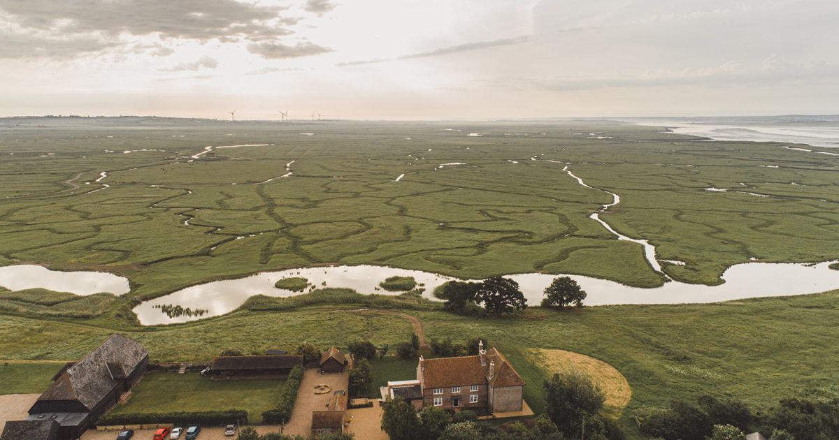 Glamping at Elmley National Nature Reserve