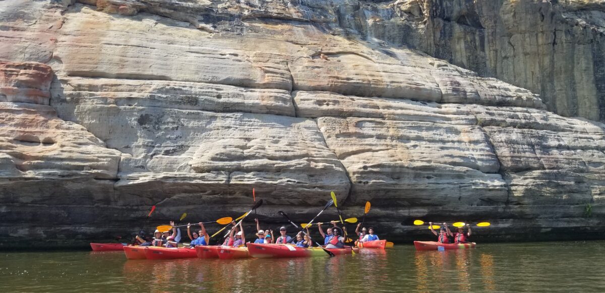 Glamping at Kayak Morris Campground