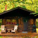 Glamping at Rustic Log Cabins