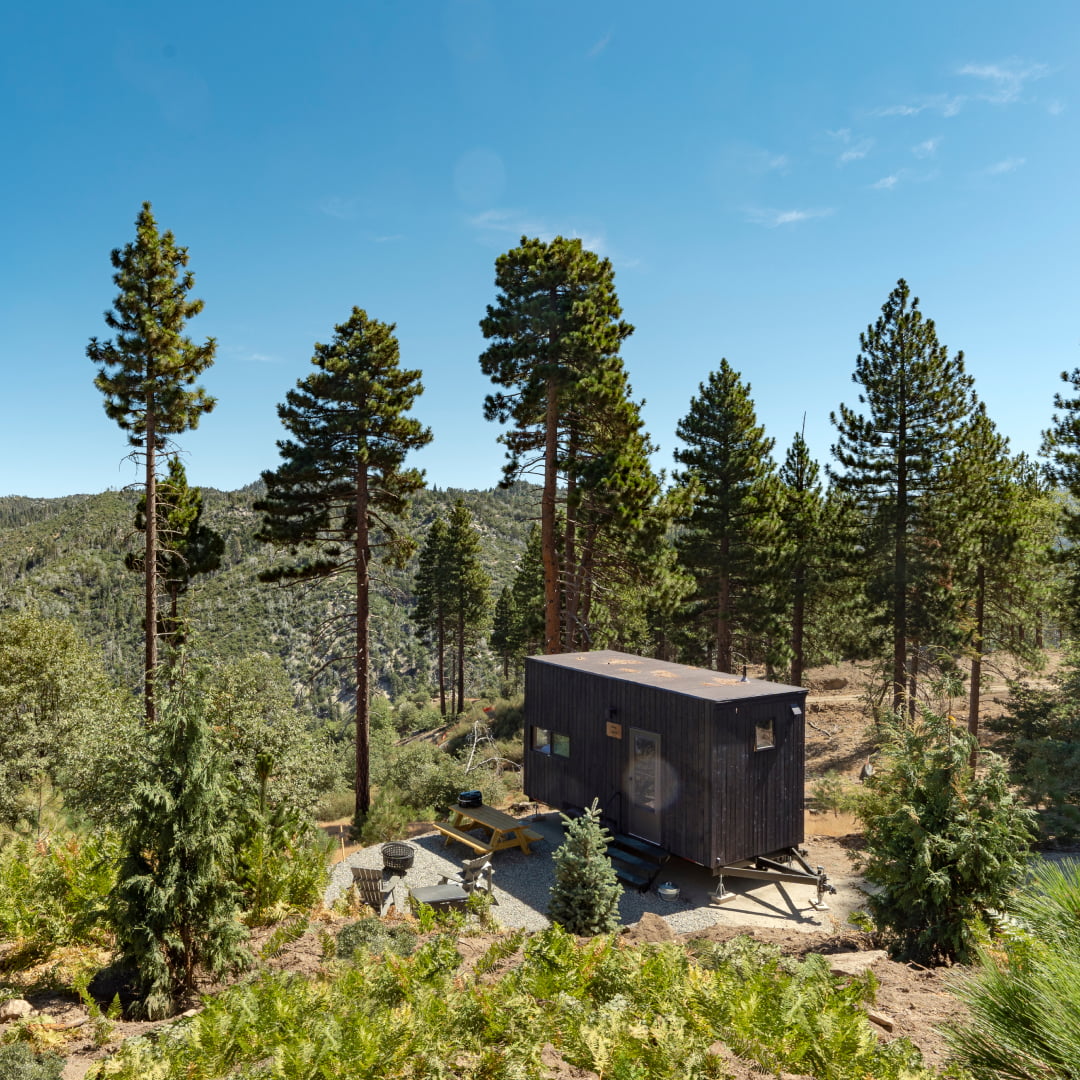 Glamping at Getaway Big Bear Cabins