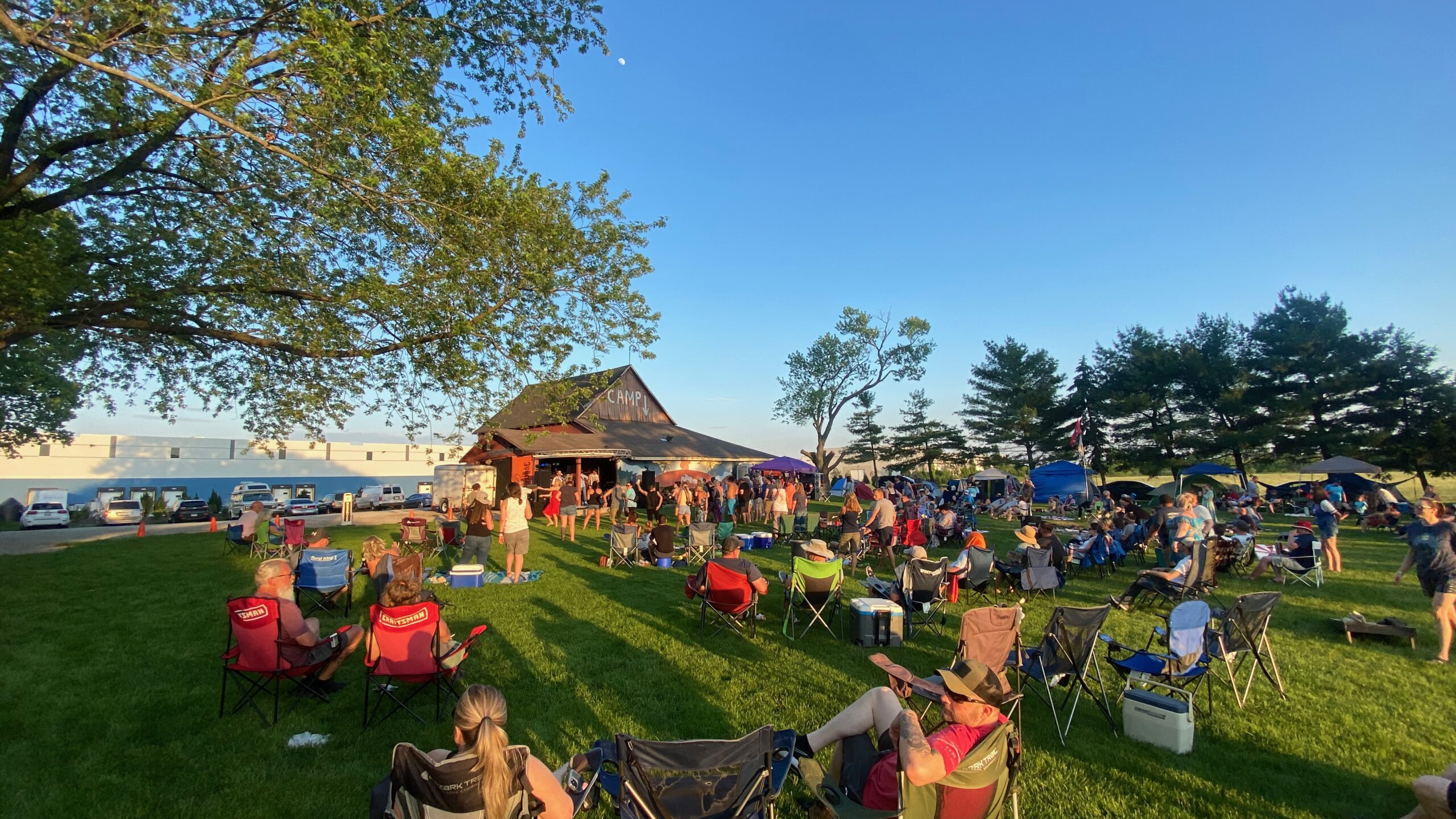 Glamping at Sleepybear Campground