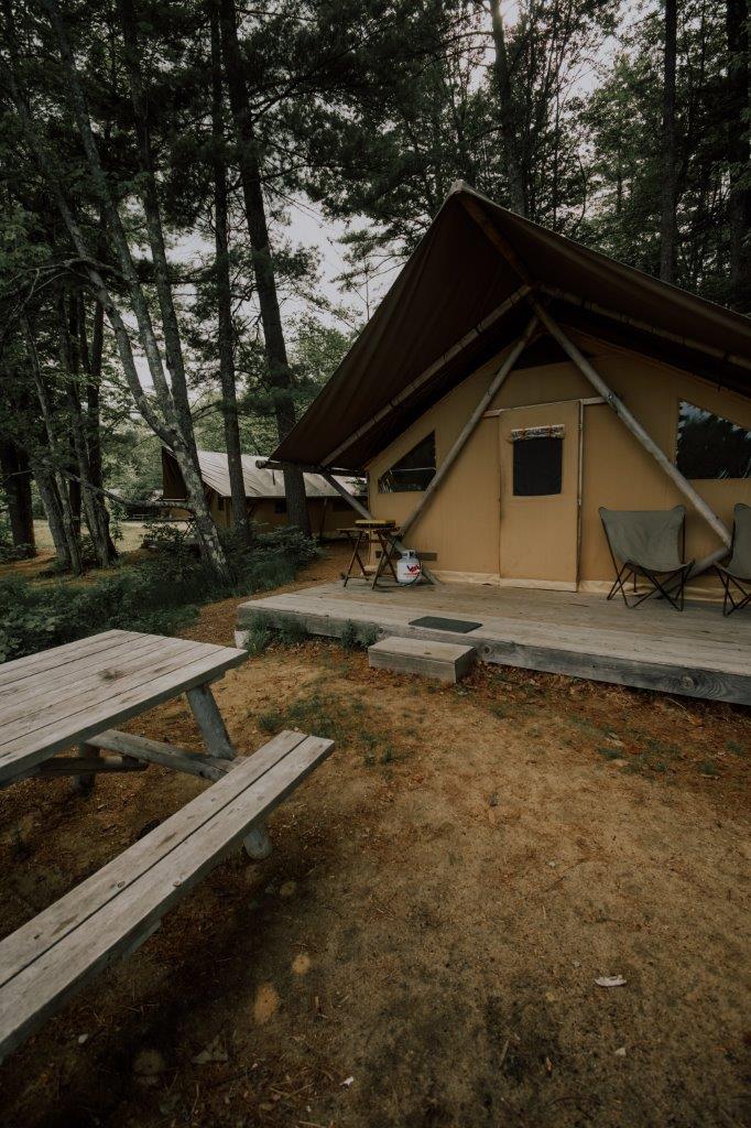 Glamping in New Hampshire