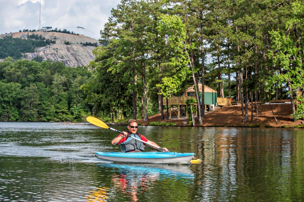 Glamping at Stone Mountain Park