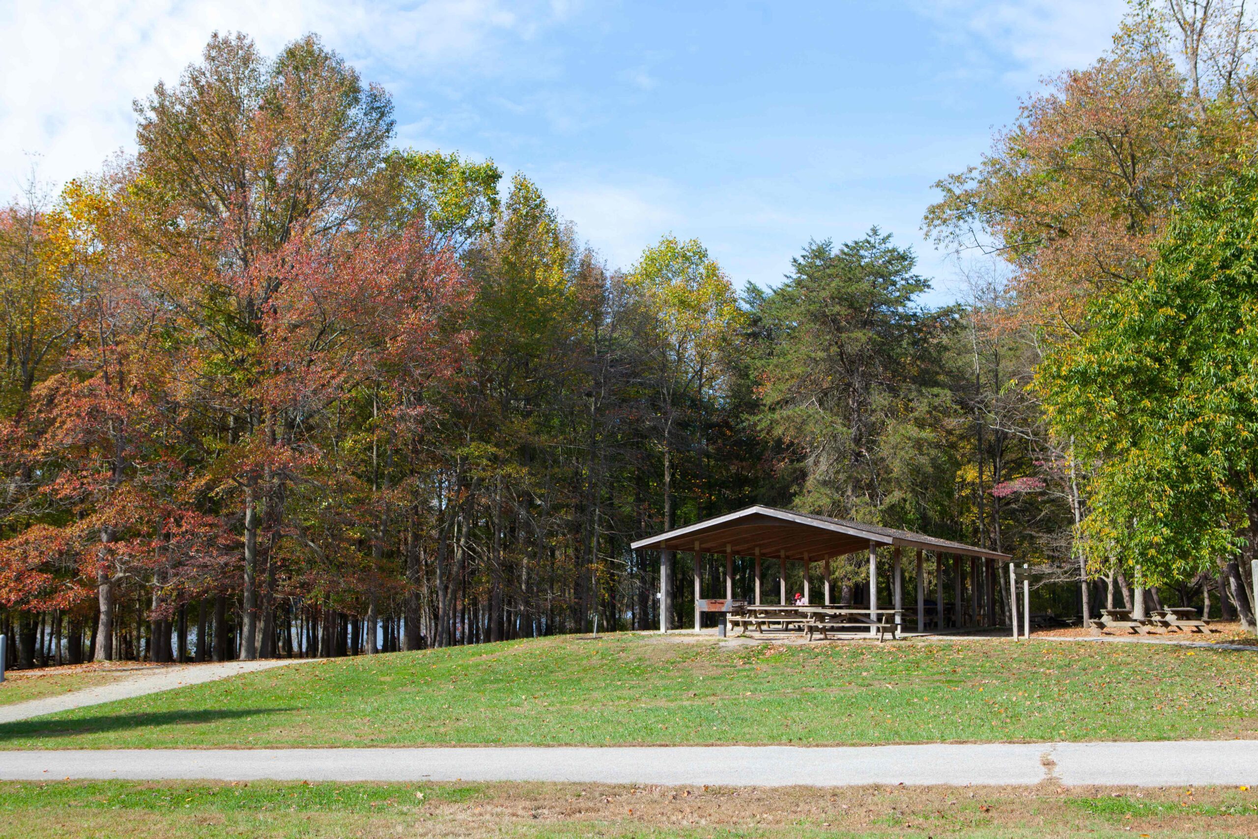 Glamping at Lums Pond State Park