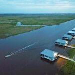 Glamping at Bayou Segnette State Park