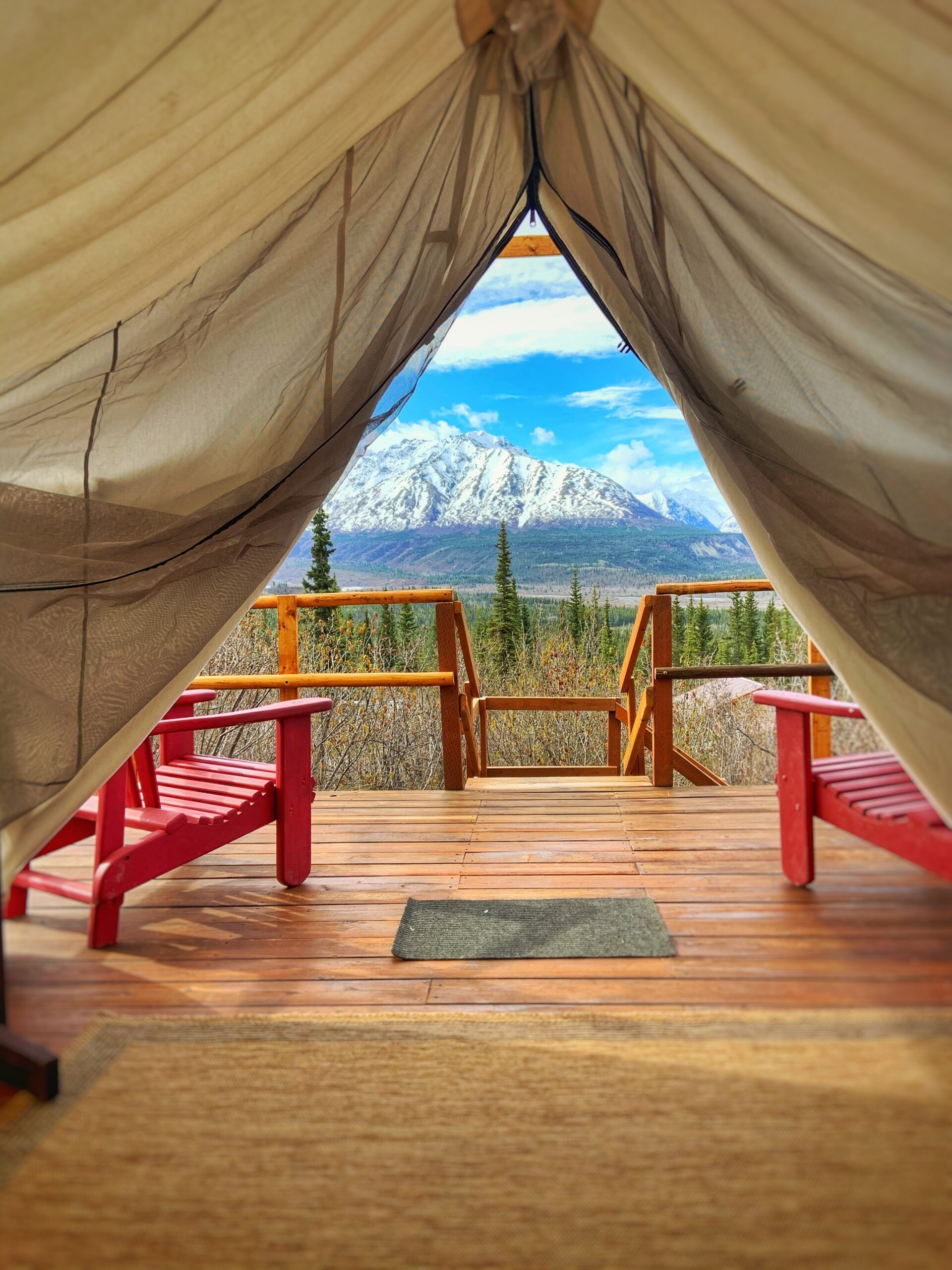 Glamping at Alpenglow Luxury Camping