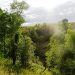 Glamping at Fort Ransom State Park