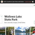 Glamping at Wallowa Lake State Park