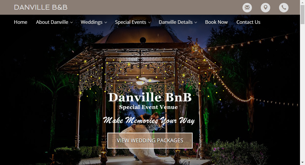 Glamping at Danville Bed and Breakfast