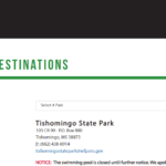 Glamping at Tishomingo State Park