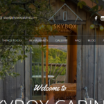 Glamping at Skybox Cabins