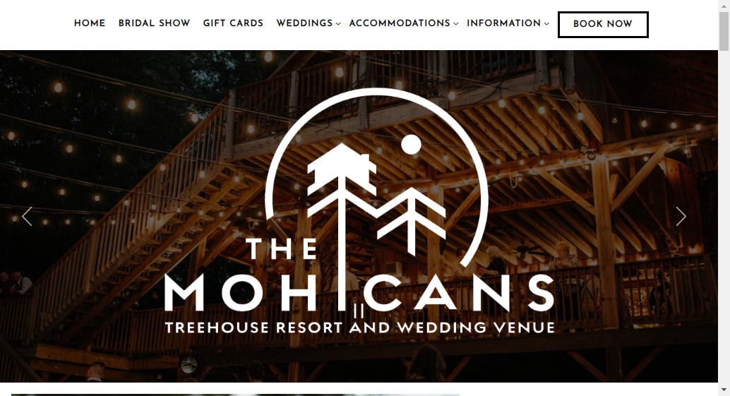 Glamping at The Mohicans Treehouse Resort and Wedding Venue