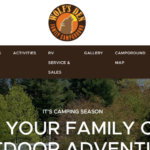 Glamping at Wolf's Den Family Campground