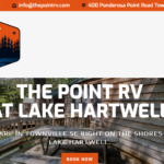 Glamping at The Point RV at Lake Hartwell