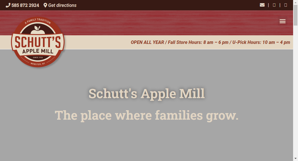 Glamping at Schutt's Apple Mill