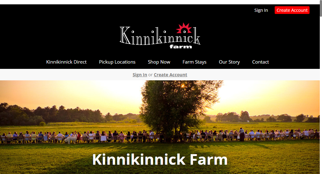 Glamping at Kinnikinnick Farm
