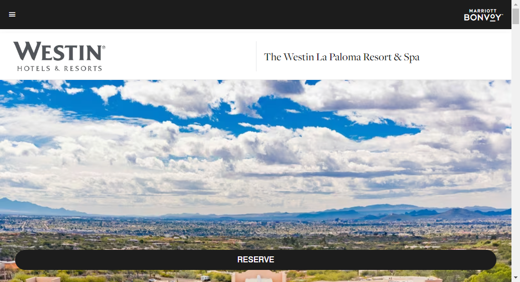 Glamping at The Westin La Paloma Resort & Spa