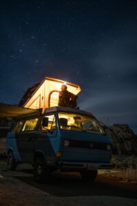 Luxury camping tent