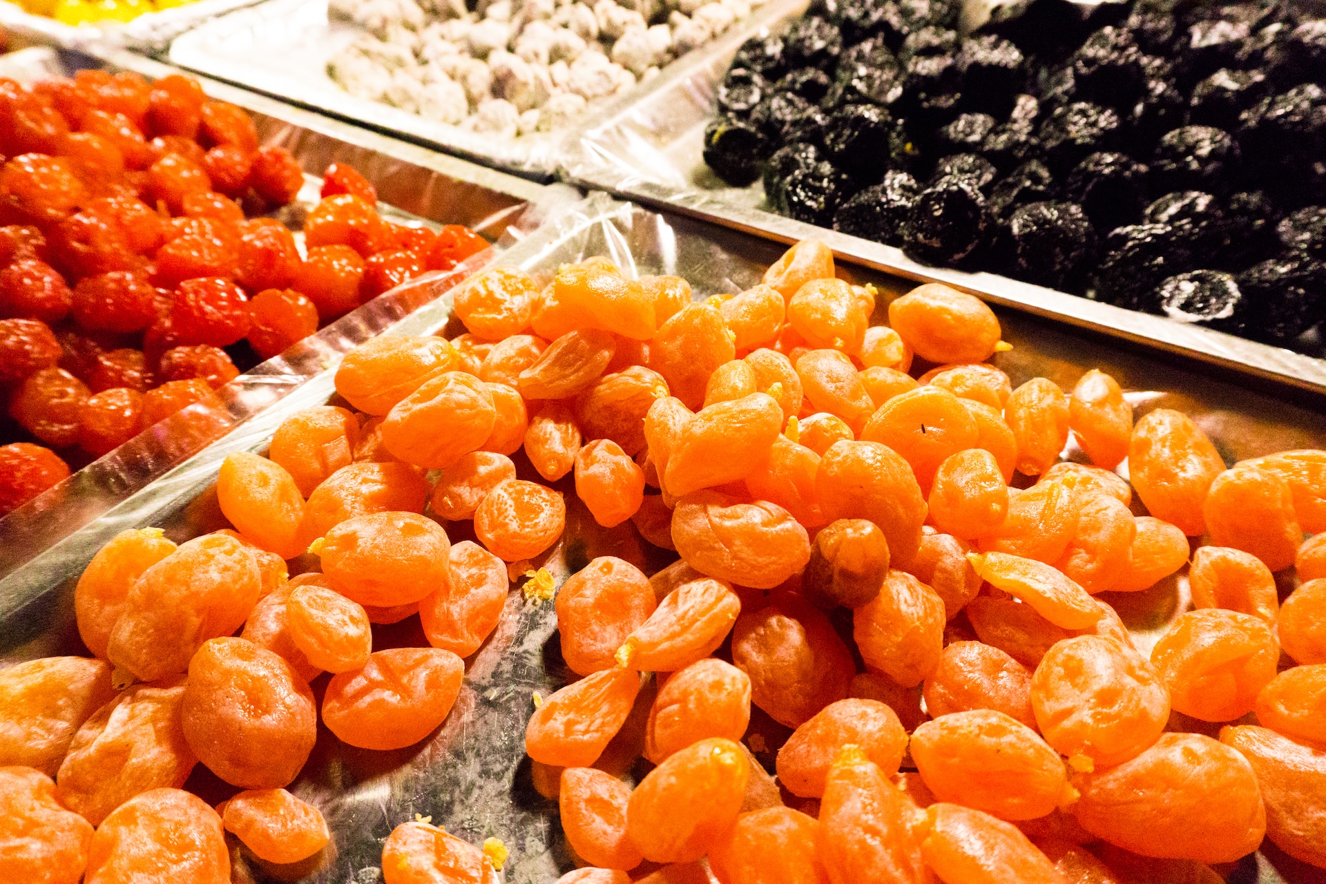 Dried fruit assortment