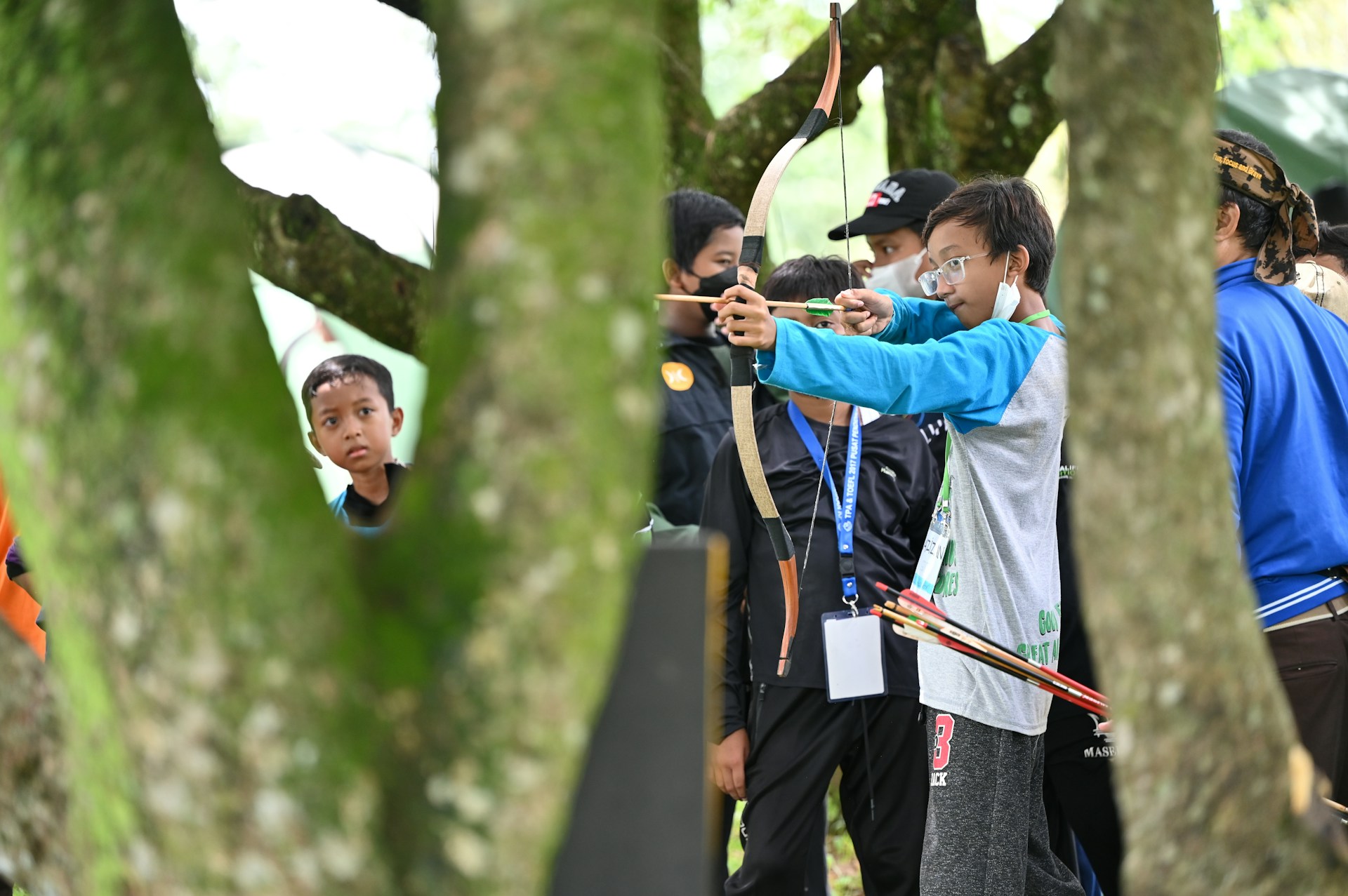 Archery camping